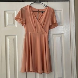 Peach Express Dress